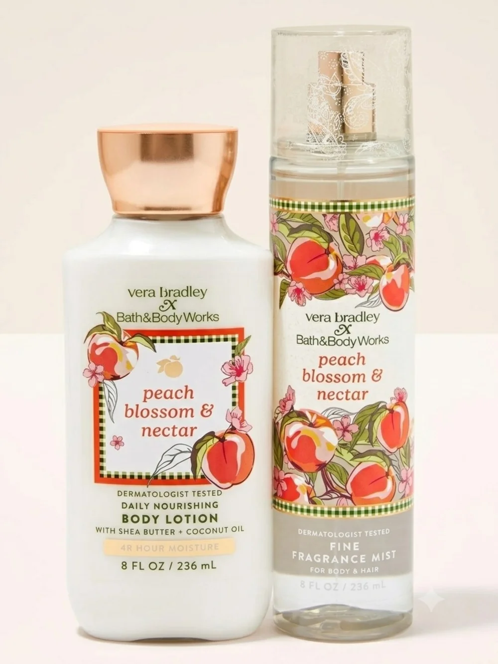 Peach Blossom & Nectar Body Lotion Bundle